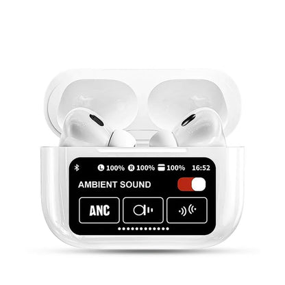 A9 Pro Touch Screen LED Wireless Earbuds